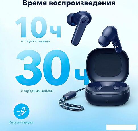 Наушники Anker Soundcore R50i (темно-синий)