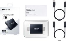 Внешний накопитель Samsung T5 1TB (черный)