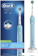 Электрическая зубная щетка Oral-B Pro 1 500 Cross Action D16.513.1U Электрическая зубная щетка Oral-B Pro 1 500 Cross Action D16.513.1U