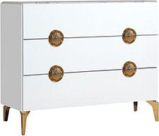 Комод Кастанье Теона-4 СП 030-03 (белый)