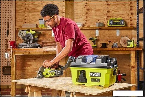 Пылесос Ryobi RV1811-0 18В (без АКБ)