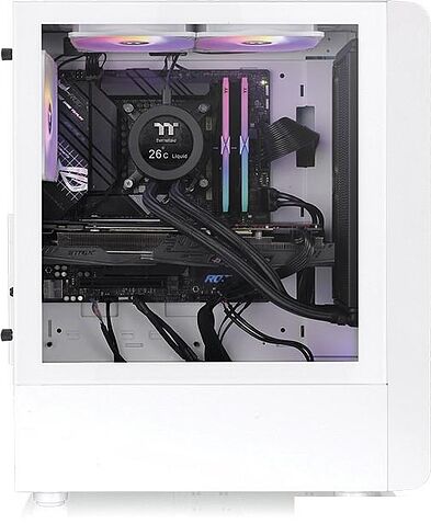 Корпус Thermaltake S200 TG ARGB Snow CA-1X2-00M6WN-00