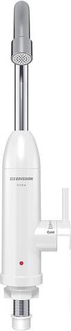 Проточный электрический водонагреватель-кран Edisson Cora 3000