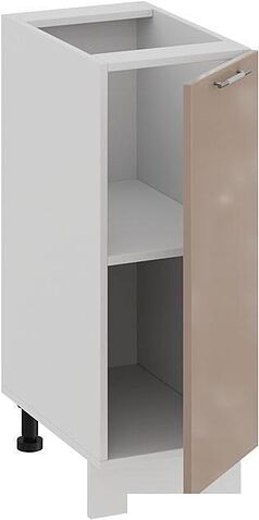 Шкаф напольный Трия Весна 1Н3 (кофе с молоком)