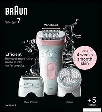 Эпилятор Braun Silk Epil 7 SE 7-060