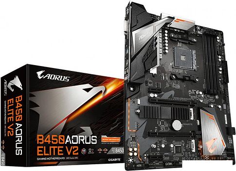 Материнская плата Gigabyte B450 Aorus Elite V2 (rev. 1.x)