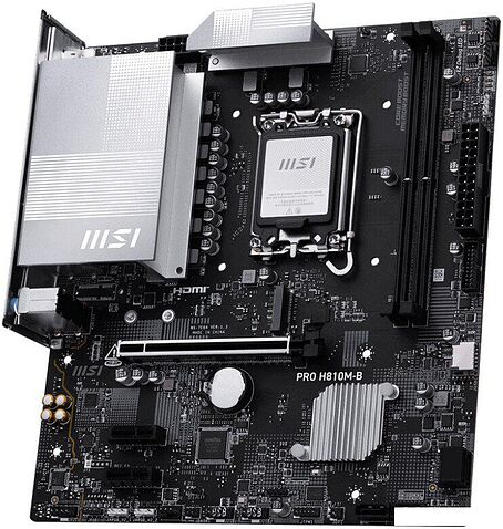 Материнская плата MSI Pro H810M-B