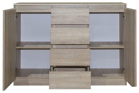 Тумба Евва Турин ТР-2D4S/S (дуб сонома)