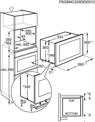 Микроволновая печь AEG MSB2057D-B