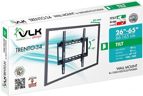 Кронштейн VLK TRENTO-34 (черный)