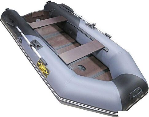 Моторно-гребная лодка Муссон 2800 СК LIGHT (серый/черный)