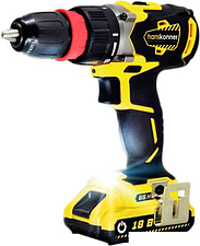 Дрель-шуруповерт Hanskonner HCD1865BLC (с 2-мя АКБ)