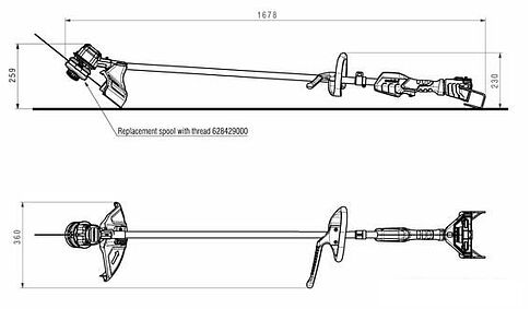 Триммер Metabo FSD 36-18 LTX BL 40 601610850 (без АКБ)