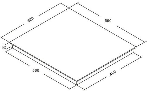Варочная панель Akpo PIA 60 942 18U BL