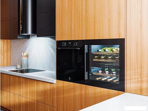 Винный шкаф LEX LWD6036BL Dual Zone