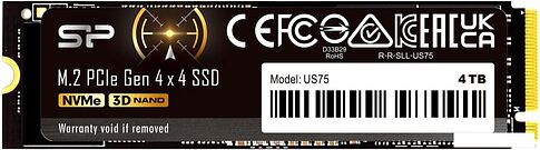 SSD Silicon-Power US75 4TB SP04KGBP44US7505