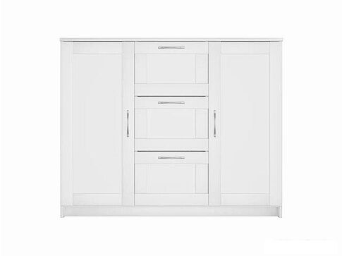 Комод Mio Tesoro Сириус 2 двери и 3 ящика 117x95 2.02.03.340.1 (белый)