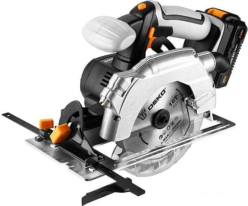 Дисковая (циркулярная) пила Deko DKCS20 Laser 063-4205 (с 1-им АКБ)