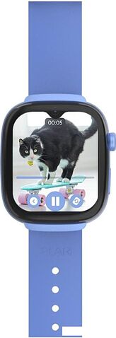 Детские умные часы Elari KidGram 4G (синий)