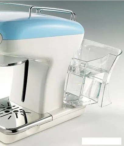 Рожковая кофеварка Ariete Vintage 1389 (голубой)