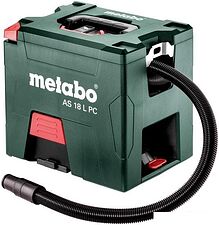 Пылесос Metabo AS 18 L PC (2 аккумулятора)