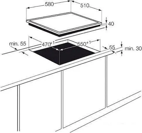 Варочная панель Electrolux EGE6172NOK