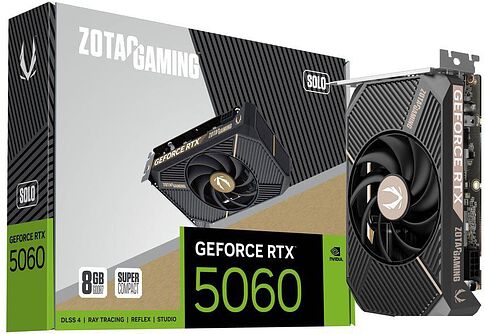 Видеокарта ZOTAC Gaming GeForce RTX 5060 Solo ZT-B50600G-10L
