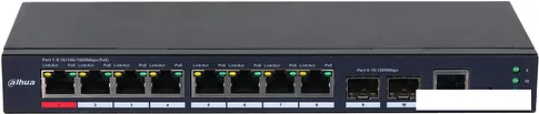 Управляемый коммутатор 2-го уровня Dahua DH-S4210-8GT-110