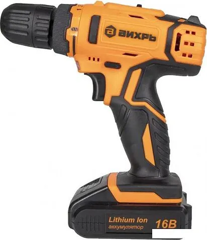 Дрель-шуруповерт Вихрь ДА-К16/2А (с 2-мя АКБ, кейс)