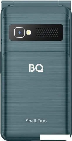 Кнопочный телефон BQ BQ-2412 Shell Duo (бирюзовый)