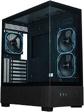 Корпус XASTRA Q500 3ARGB-FG-C10-UC (черный)