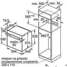 Духовой шкаф Bosch HBA334YS0