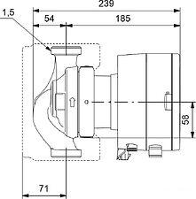 Циркуляционный насос Grundfos Magna3 25-40 Циркуляционный насос Grundfos Magna3 25-40