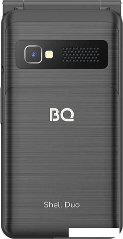 Кнопочный телефон BQ BQ-2412 Shell Duo (черный)