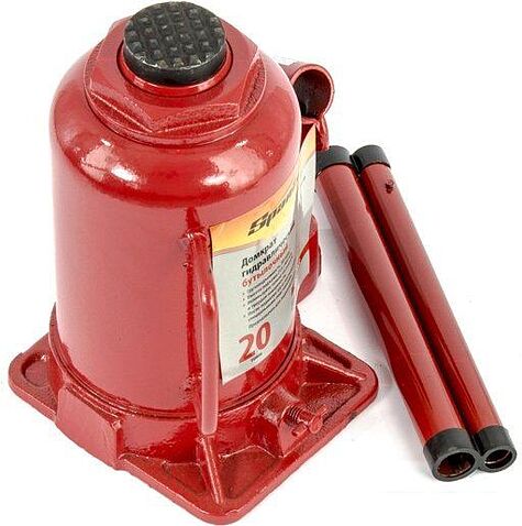 Бутылочный домкрат Sparta 50338 20т