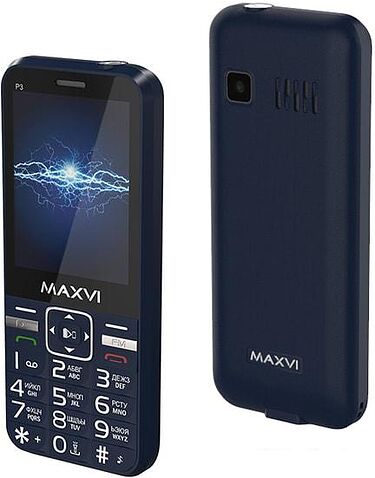 Мобильный телефон Maxvi P3 (синий)