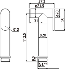 Гигиенический душ IDDIS 020BBLGi20
