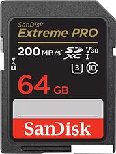 Карта памяти SanDisk Extreme PRO SDXC SDSDXXU-064G-GN4IN 64GB Карта памяти SanDisk Extreme PRO SDXC SDSDXXU-064G-GN4IN 64GB