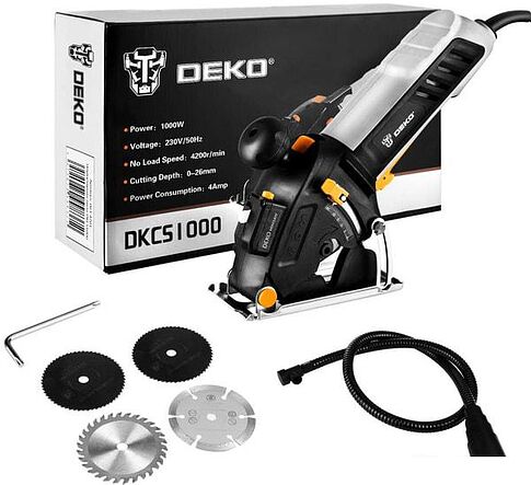Дисковая (циркулярная) пила Deko DKCS1000 063-4201