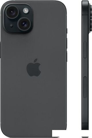 Смартфон Apple iPhone 15 256GB (черный)
