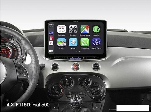 USB-магнитола Alpine iLX-F115D