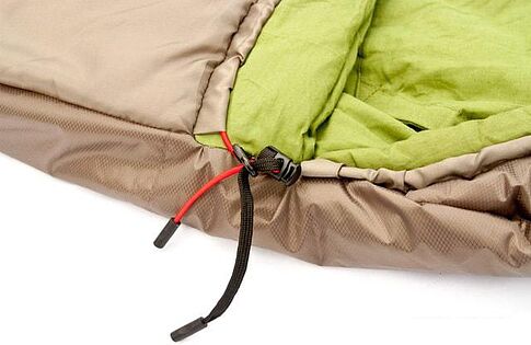 Спальный мешок AlexikA Summer Plus (оливковый, молния слева)