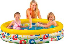 Надувной бассейн Intex Wild Geometry 147х33 (58439)