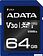 Карта памяти ADATA Premier Pro ASDX64GUI3V30S-R SDXC 64GB