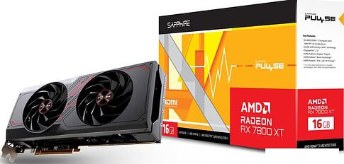 Видеокарта Sapphire Pulse Radeon RX 7800 XT 16GB 11330-02-20G