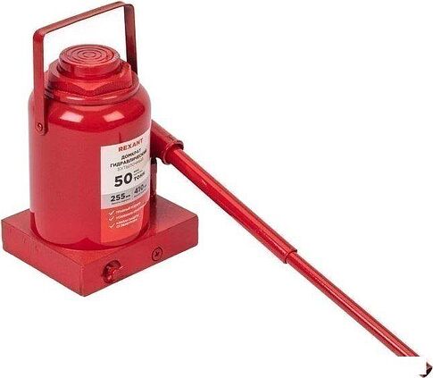 Бутылочный домкрат Rexant 80-0618 50т