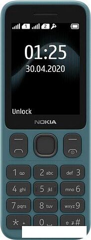 Мобильный телефон Nokia 125 Dual SIM (синий)