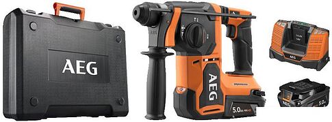 Перфоратор AEG Powertools BBH18BL2-502C 4935492343 (с 2-мя АКБ, кейс)