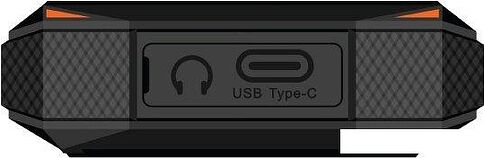 Телефон Olmio X15 (черный/оранжевый)