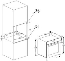 Электрический духовой шкаф BEKO BIC22302X